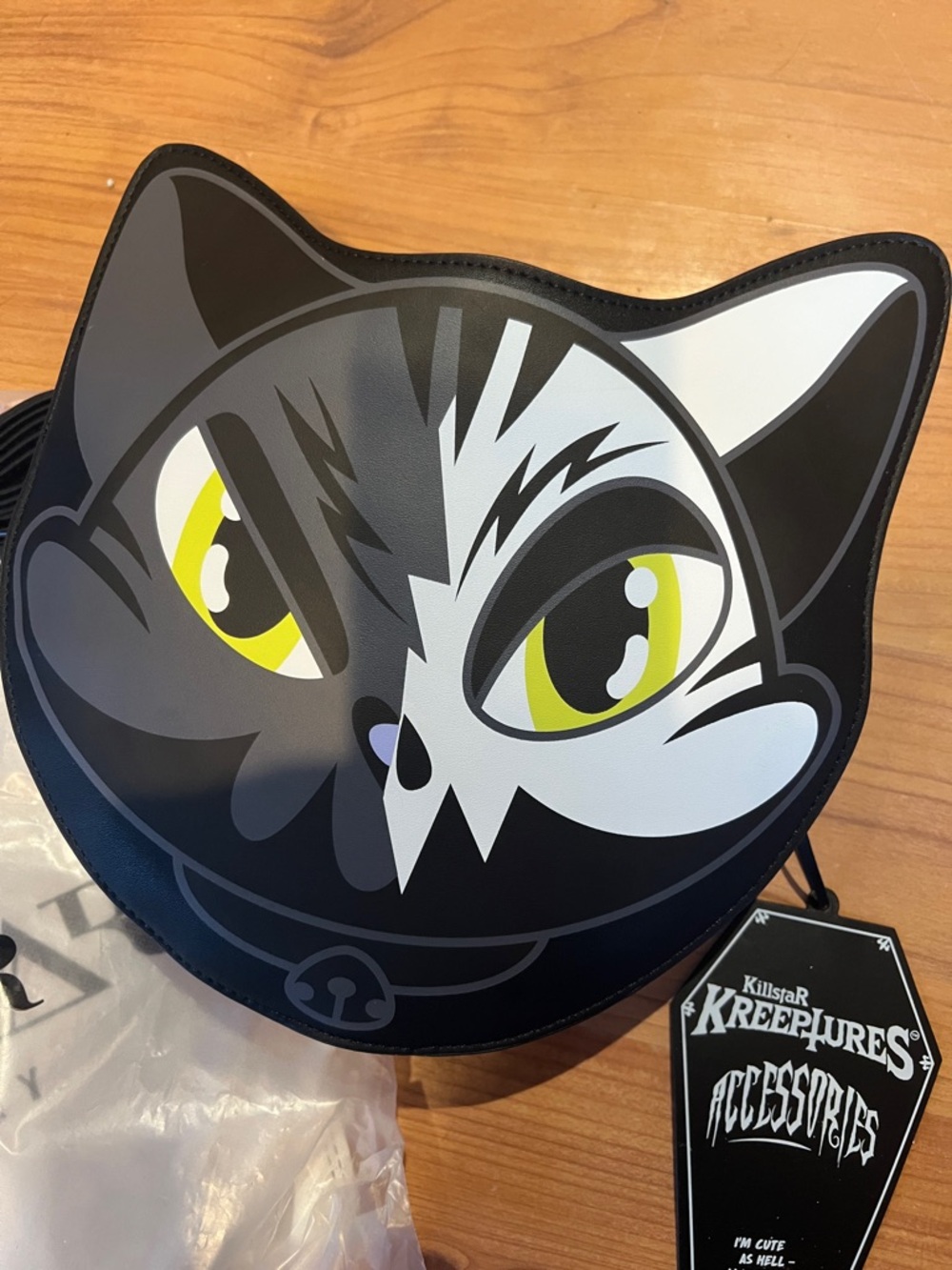 Killstar Kreeptures Maneki Neko Cat Handbag Bag Purse Goth nwt - Picture 2 of 11